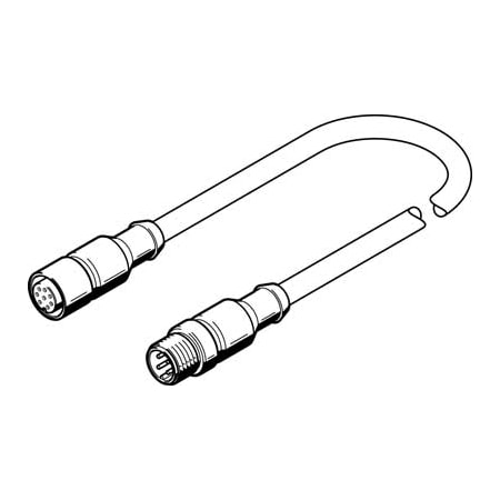 Festo Connecting Cable NEBV-M12G8-K-2-M12G4 NEBV-M12G8-K-2-M12G4